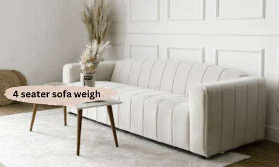 4 seater sofa weight