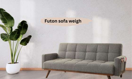 Futon sofa weigh