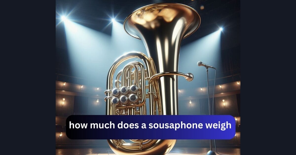 how much does a sousaphone weigh