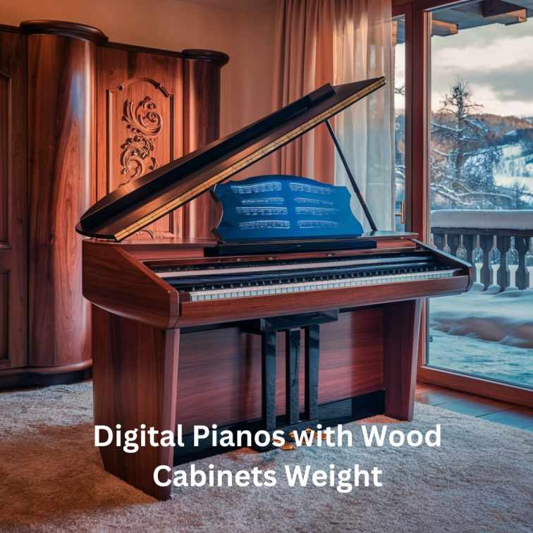 Digital Pianos with Wood Cabinets Weight