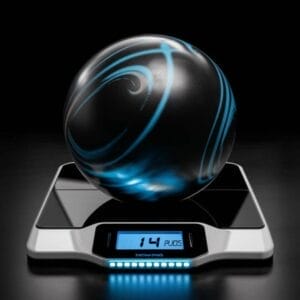 Average bowling ball weight

